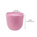 Pink Bowl Leaf Ceramic Pot